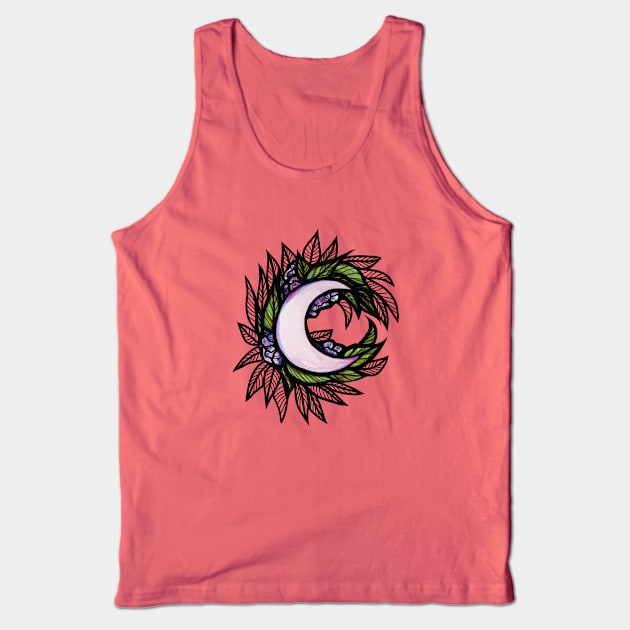 Wild Moon Tank Top by bubbsnugg